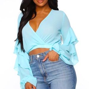 Sursplice Me Always top- Fashion Nova